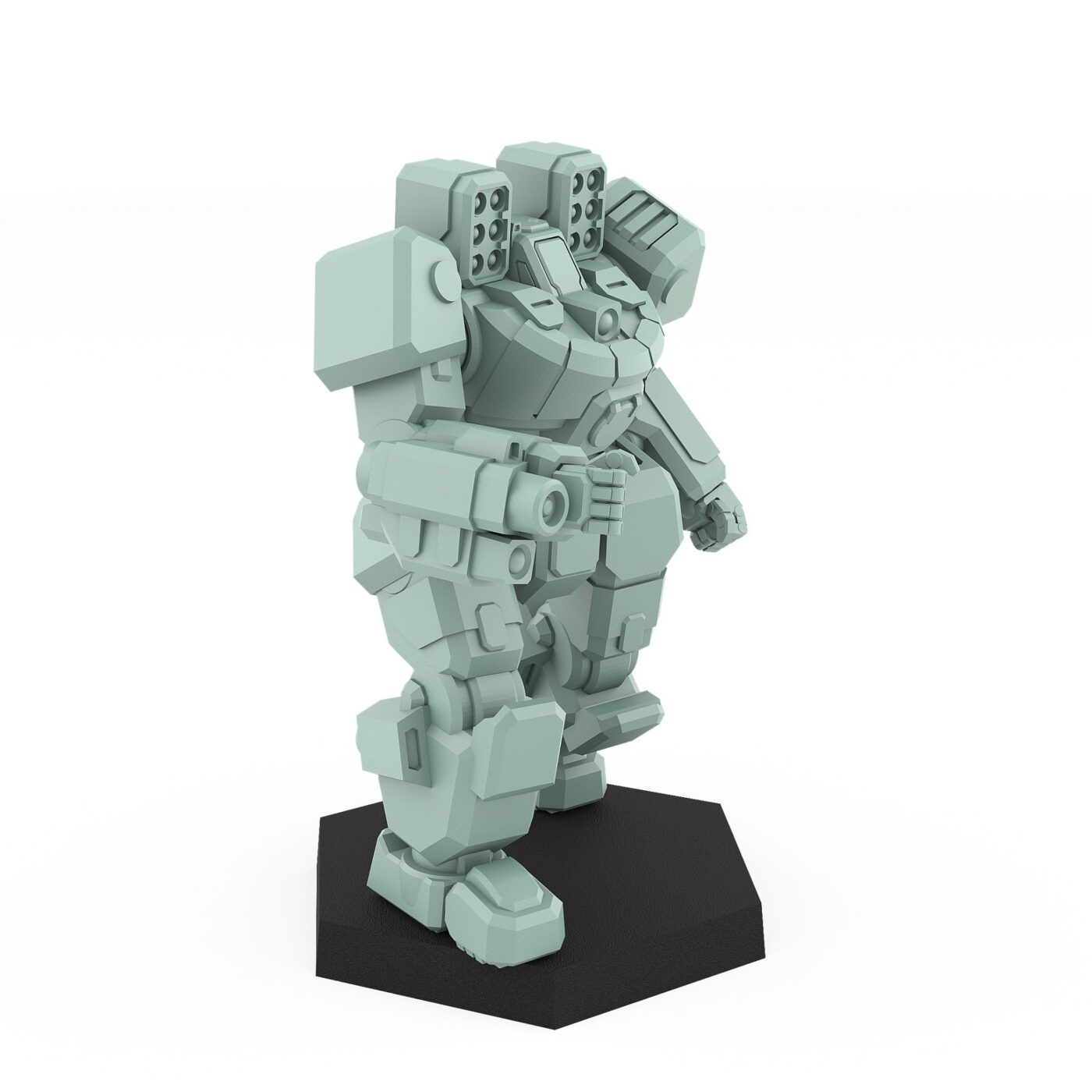 Wolverine 7K Inner Sphere medium mech 3D printed model