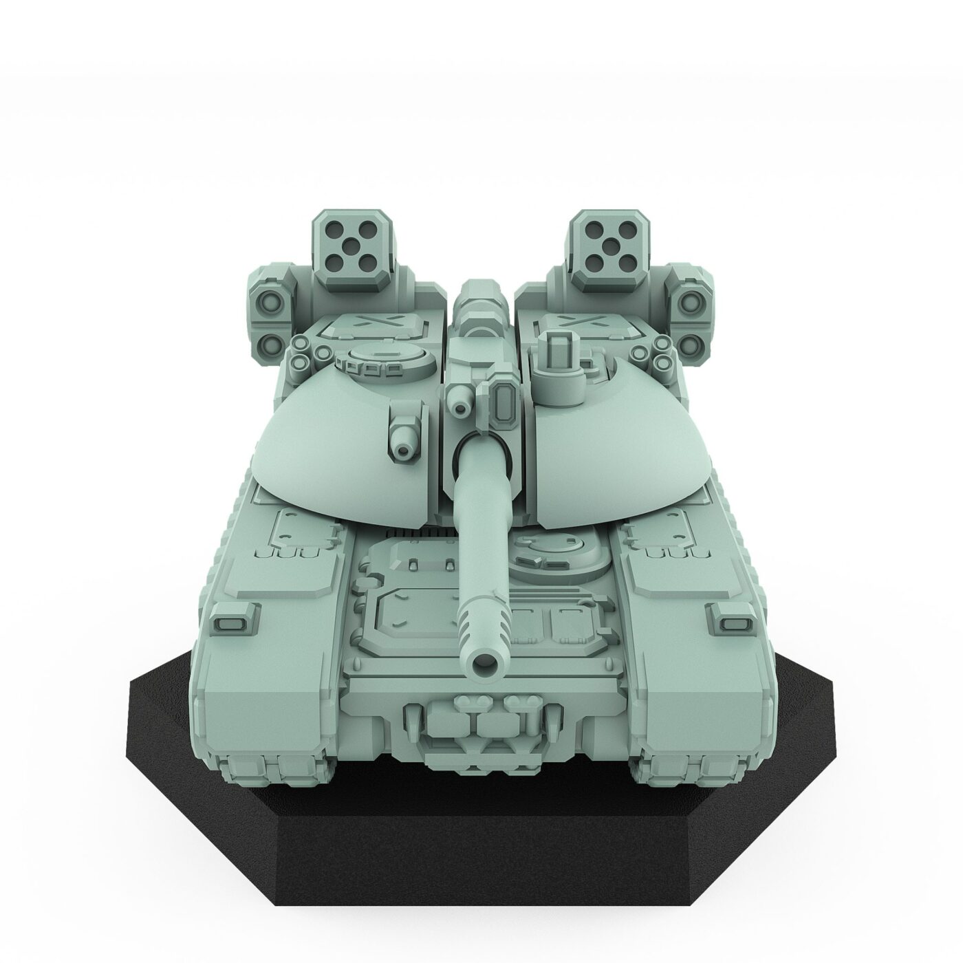 po cway inner sphere heavy tank resin miniature