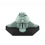 turret l light cannon emplacement model
