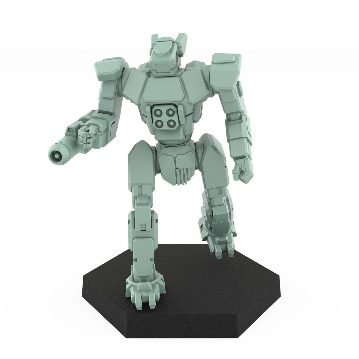 Panter 9R light mech with PPC and missile rack