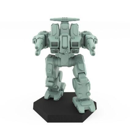 Rifleman miniature with dual autocannons and radar system