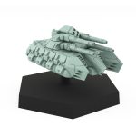 Epo HT hover tank miniature with quad cannons and missile launcher