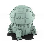 Shatol Union sci-fi orbital dropship model for tabletop wargames