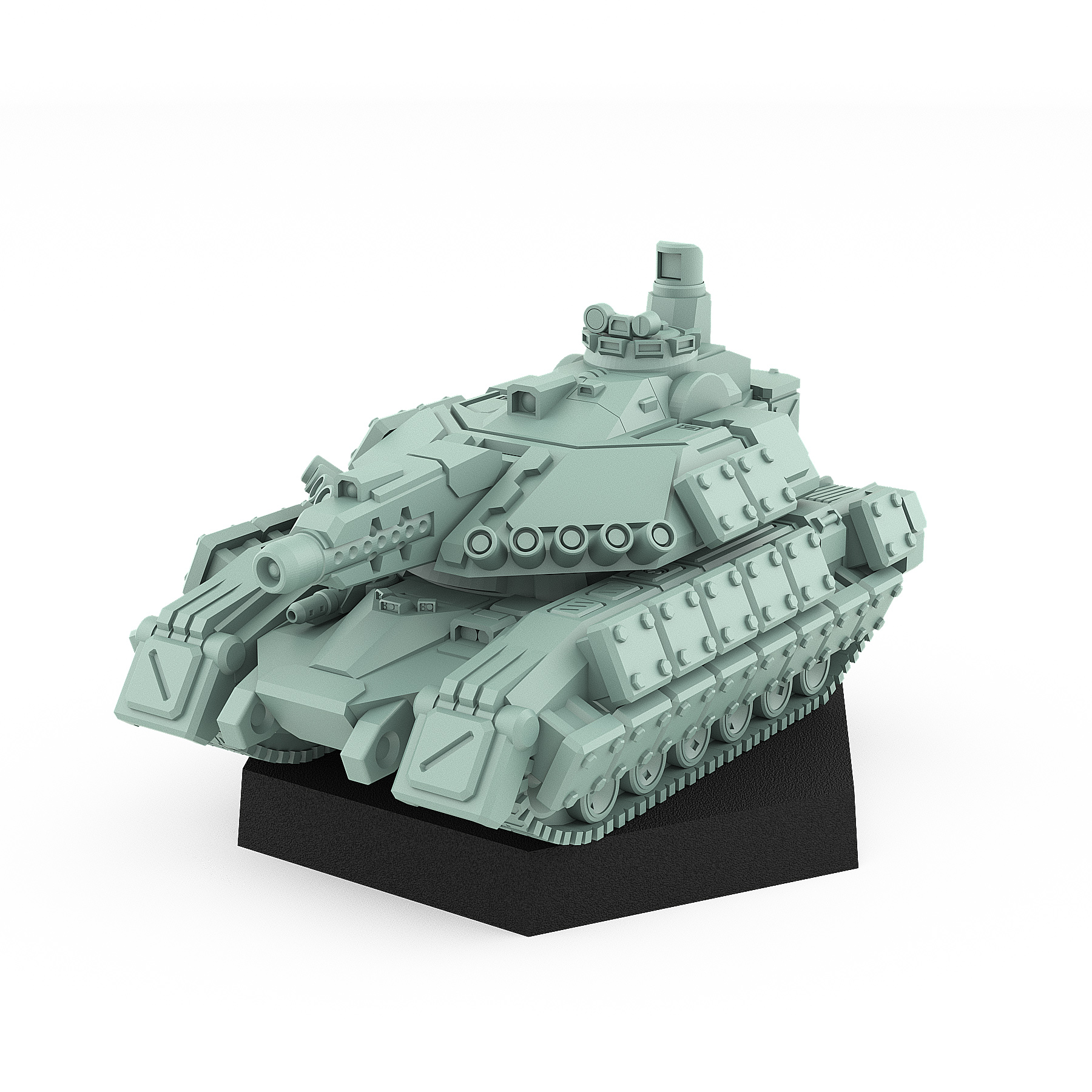 Axel 2C lowered turrets 1 Axel 2C lowered turrets - Image 1