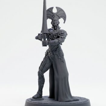 Anak Noble C - Gray Resin 3D Printed Miniature