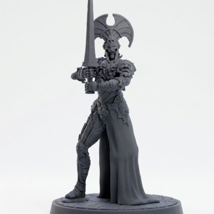Anak Noble C - Gray Resin 3D Printed Miniature