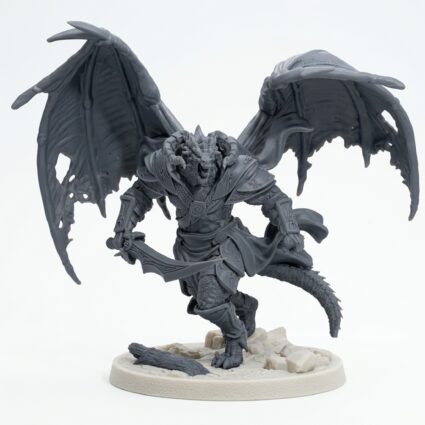 Ascendant Executor - Gray Resin 3D Printed Miniature