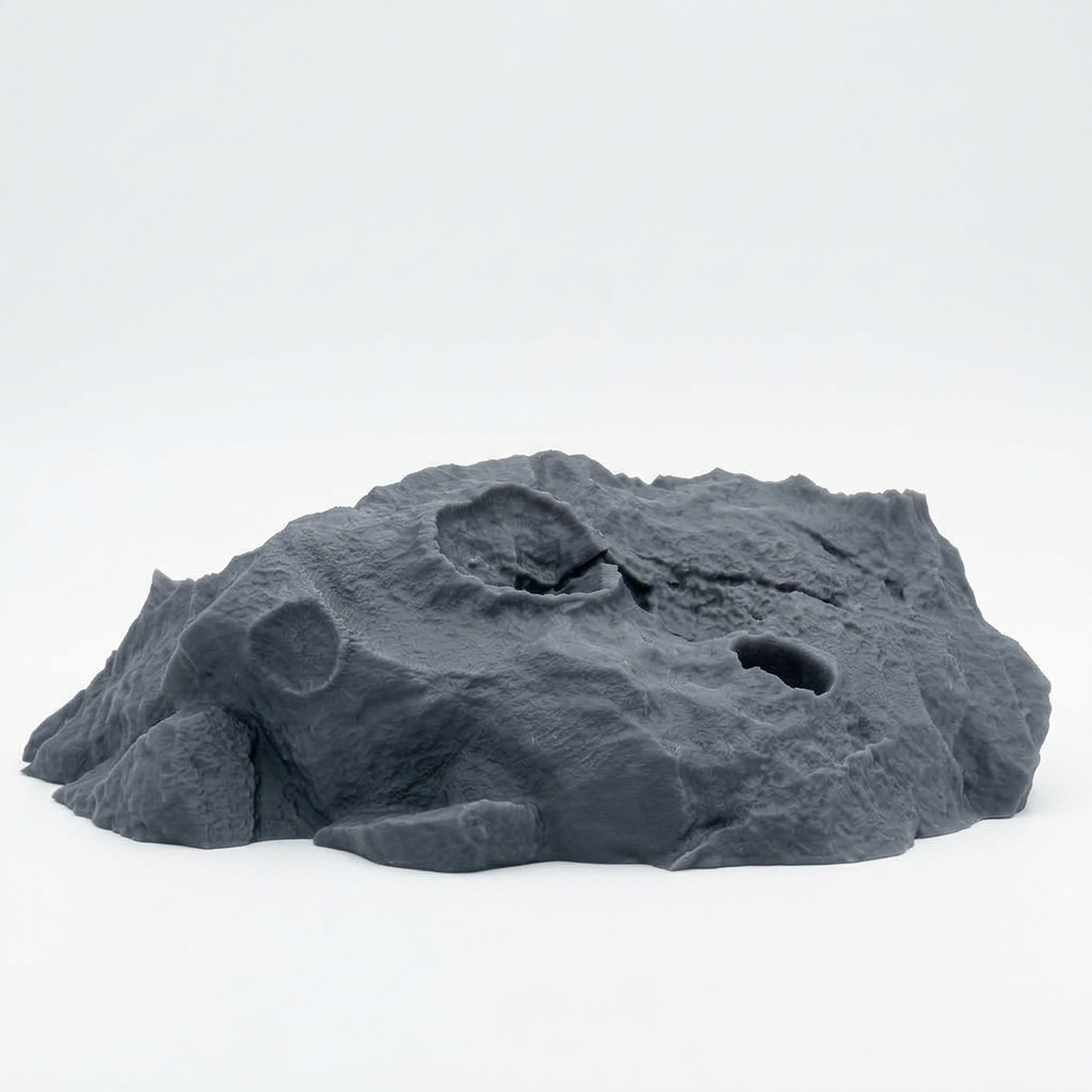 Asteroid 2 Miniature - Astral Voyage by Mammoth Factory - Gray Resin 3D Printed Miniature