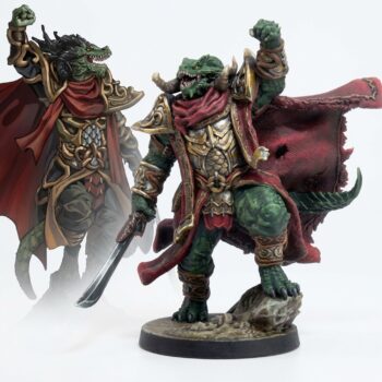 Ataryon Exemplar Paladin - Painted 3D Printed Miniature