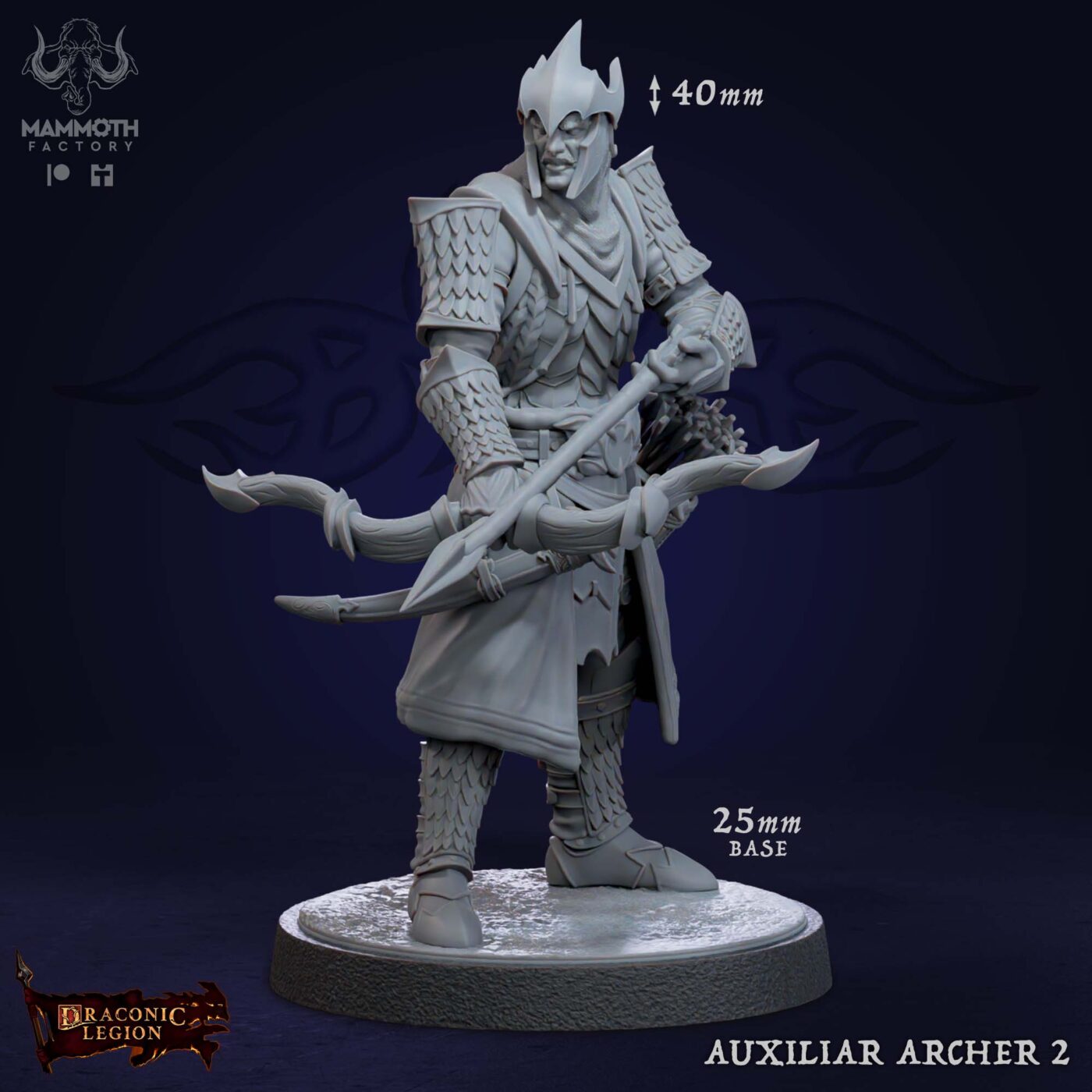 Auxiliar Archer B Miniature