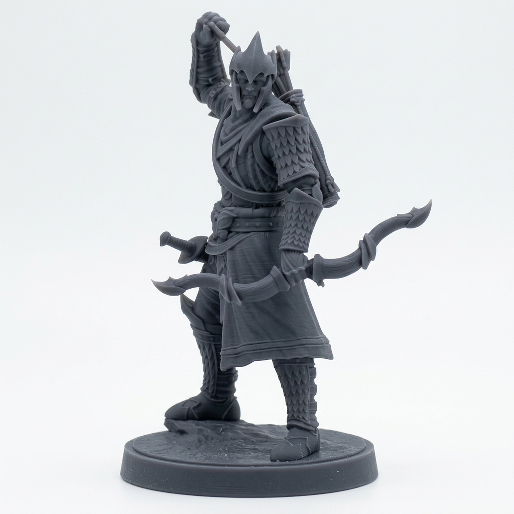Auxiliar Archer C - Gray Resin 3D Printed Miniature