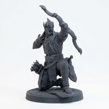 Auxiliar Archer D - Gray Resin 3D Printed Miniature