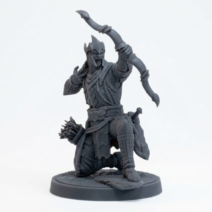 Auxiliar Archer D - Gray Resin 3D Printed Miniature
