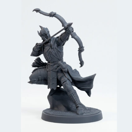 Auxiliar Archer E - Gray Resin 3D Printed Miniature