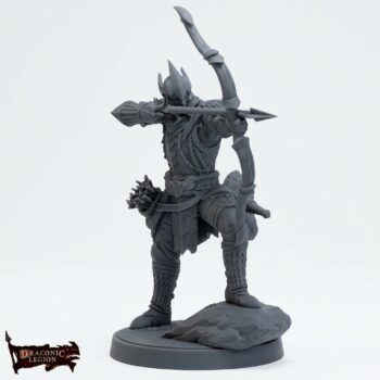 Auxiliar Archer F - Gray Resin 3D Printed Miniature