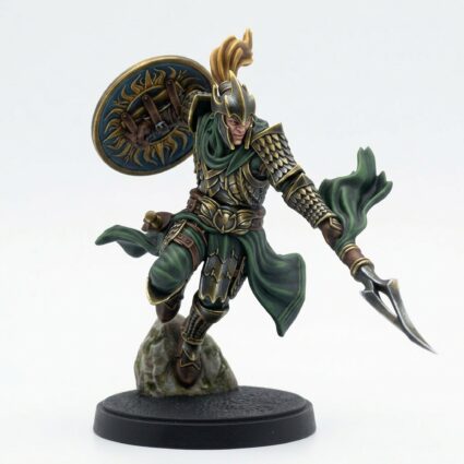 Auxiliar Spearman E - Painted 3D Printed Miniature