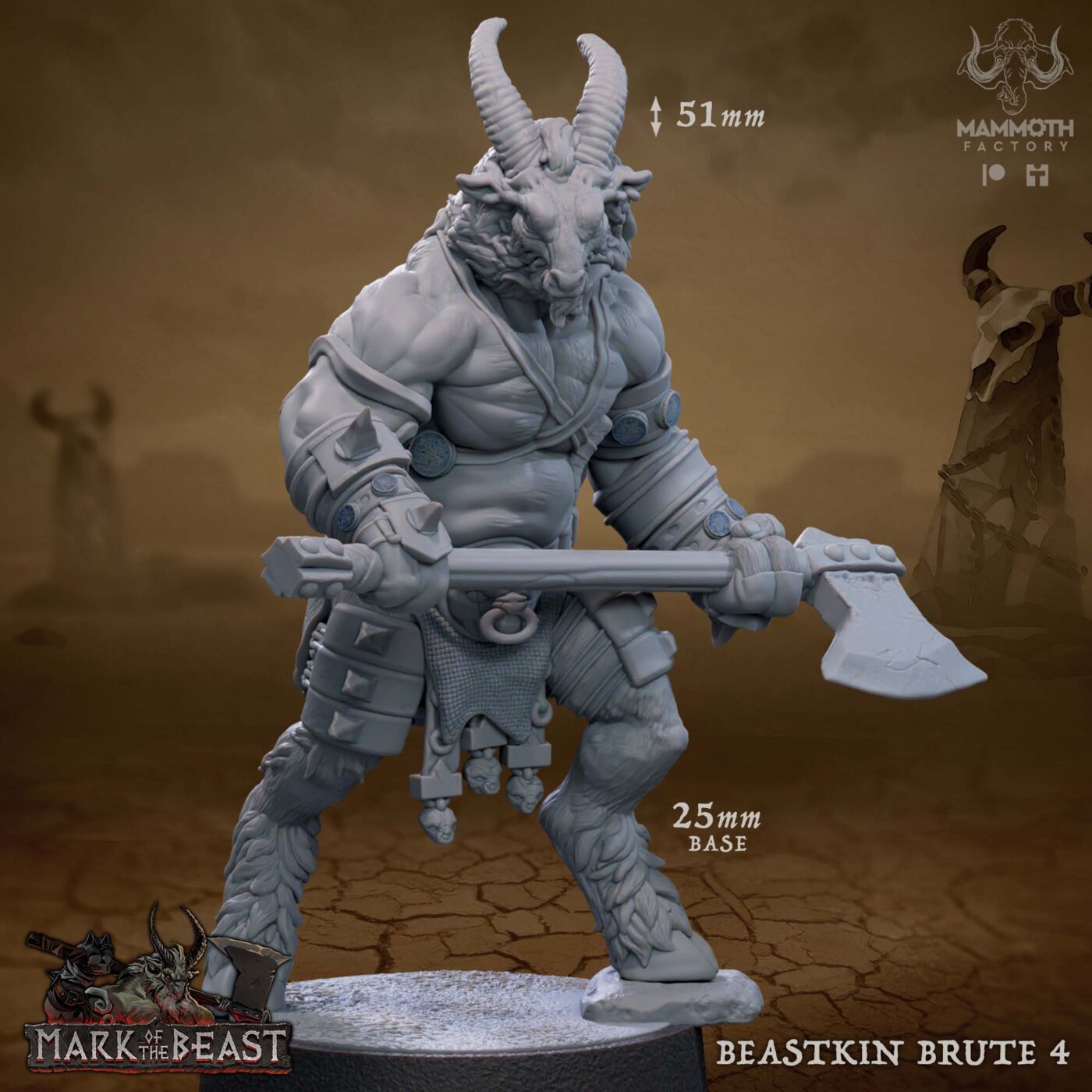 Beastkin Brute D Miniature