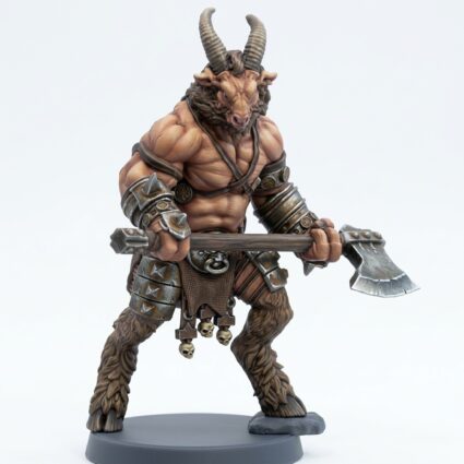 Beastkin Brute D - Painted 3D Printed Miniature