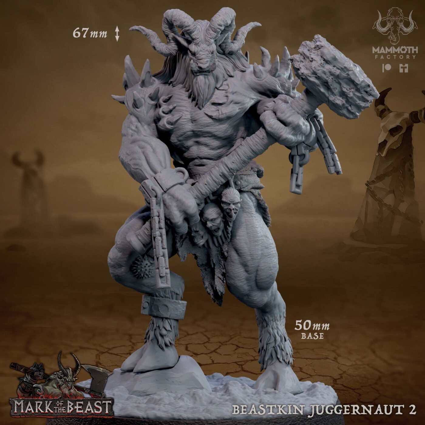 Beastkin Juggernaut B Miniature
