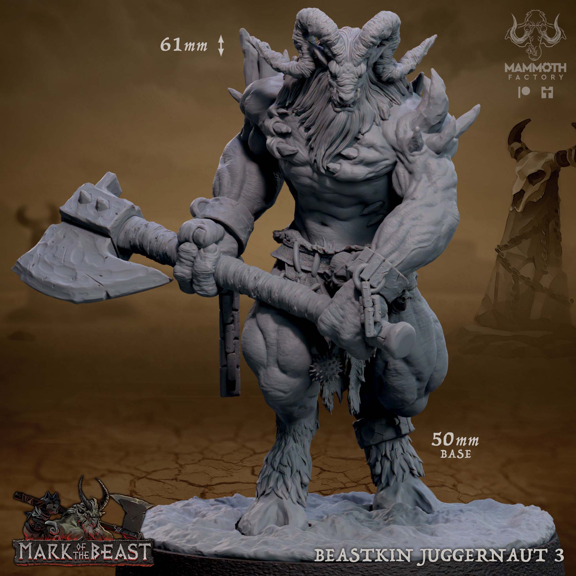 Beastkin Juggernaut C Miniature