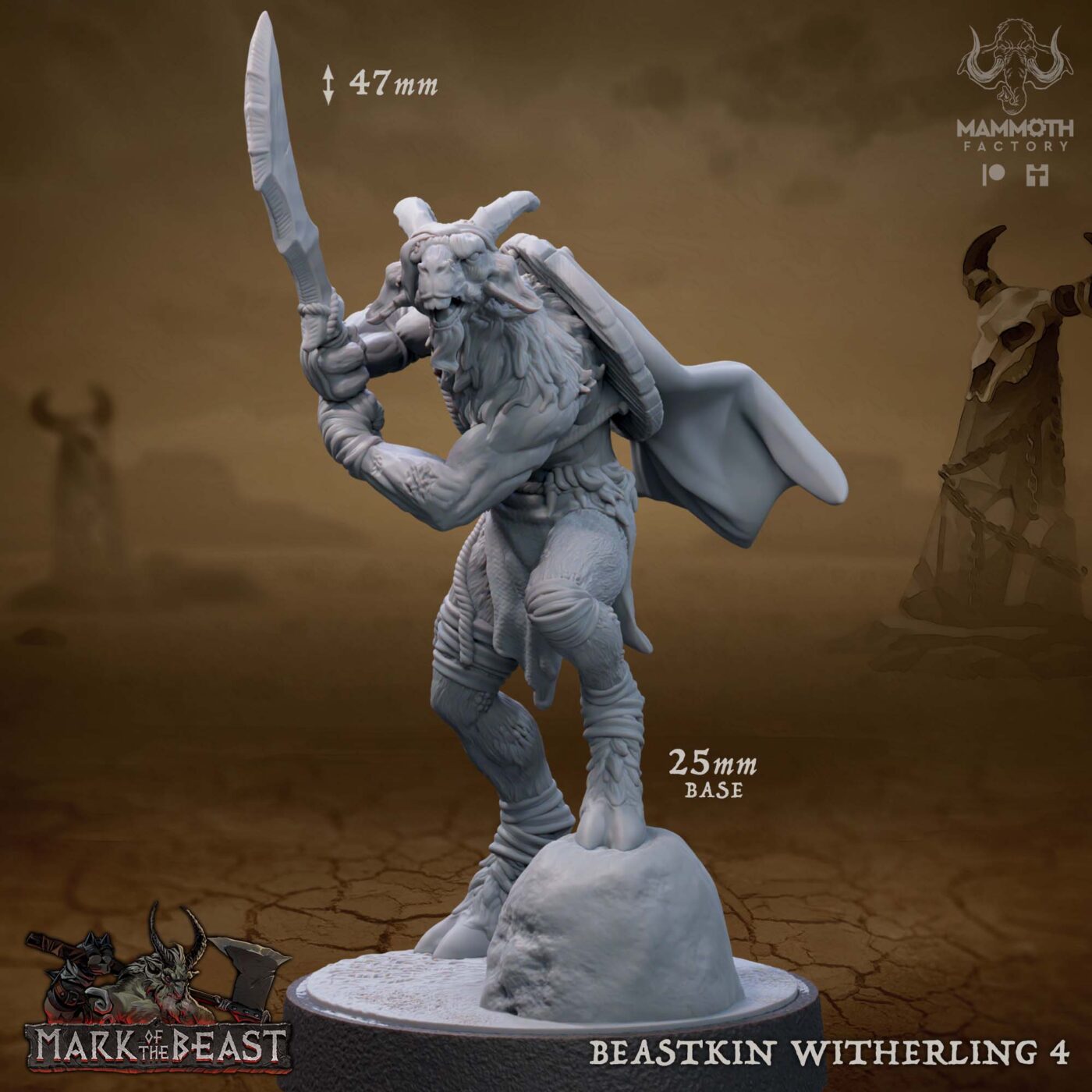 Beastkin Witherling D Miniature