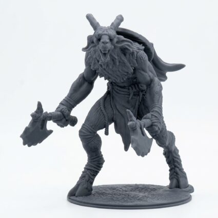 Beastkin Witherling - Gray Resin 3D Printed Miniature
