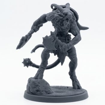 Beastkin Witherling F - Gray Resin 3D Printed Miniature