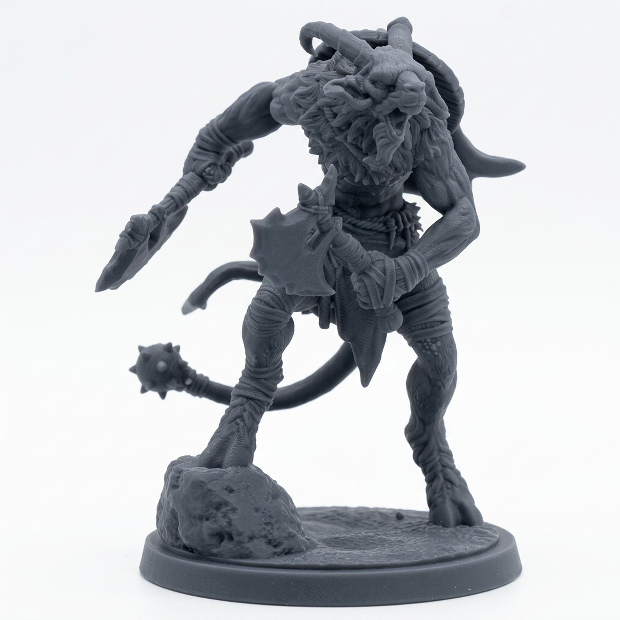 Beastkin Witherling F - Gray Resin 3D Printed Miniature