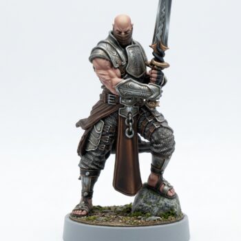 Beloved Champion - Painted 3D Printed Miniature