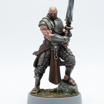 Beloved Champion - Painted 3D Printed Miniature