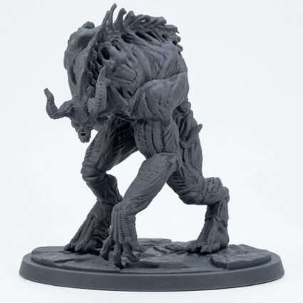 Blind Behemoth - Gray Resin 3D Printed Miniature