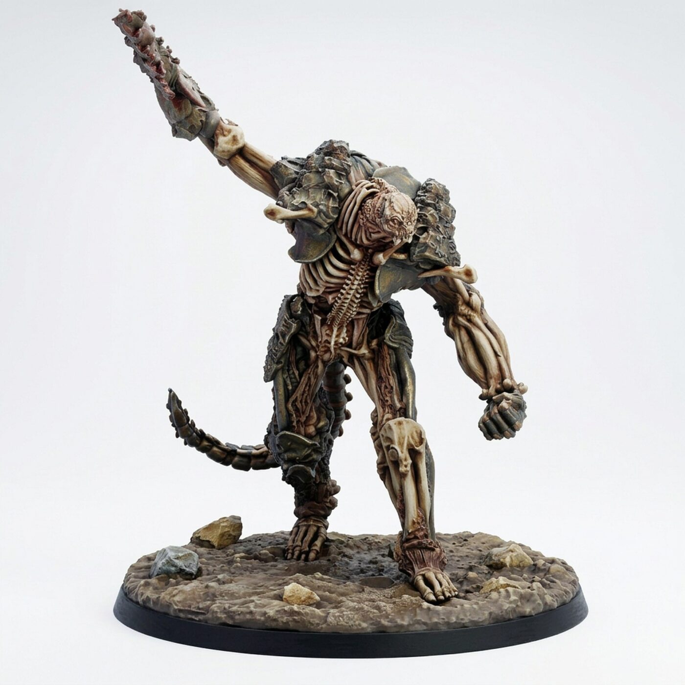 Bone Colossus A - Painted 3D Printed Miniature