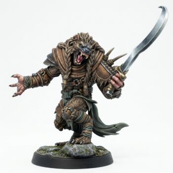 Boneyard Gnoll B - Painted 3D Printed Miniature