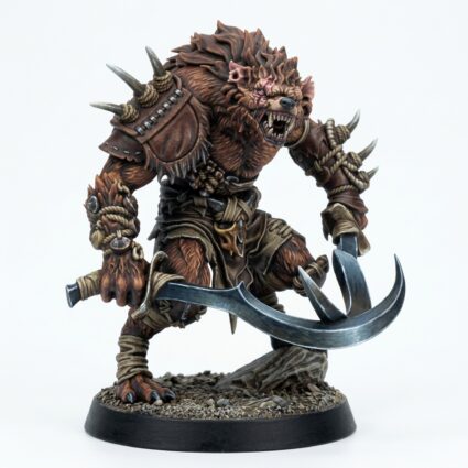 Boneyard Gnoll C - Painted 3D Printed Miniature