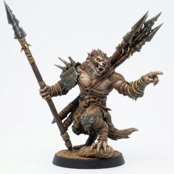 Boneyard Gnoll Stalker - Painted 3D Printed Miniature