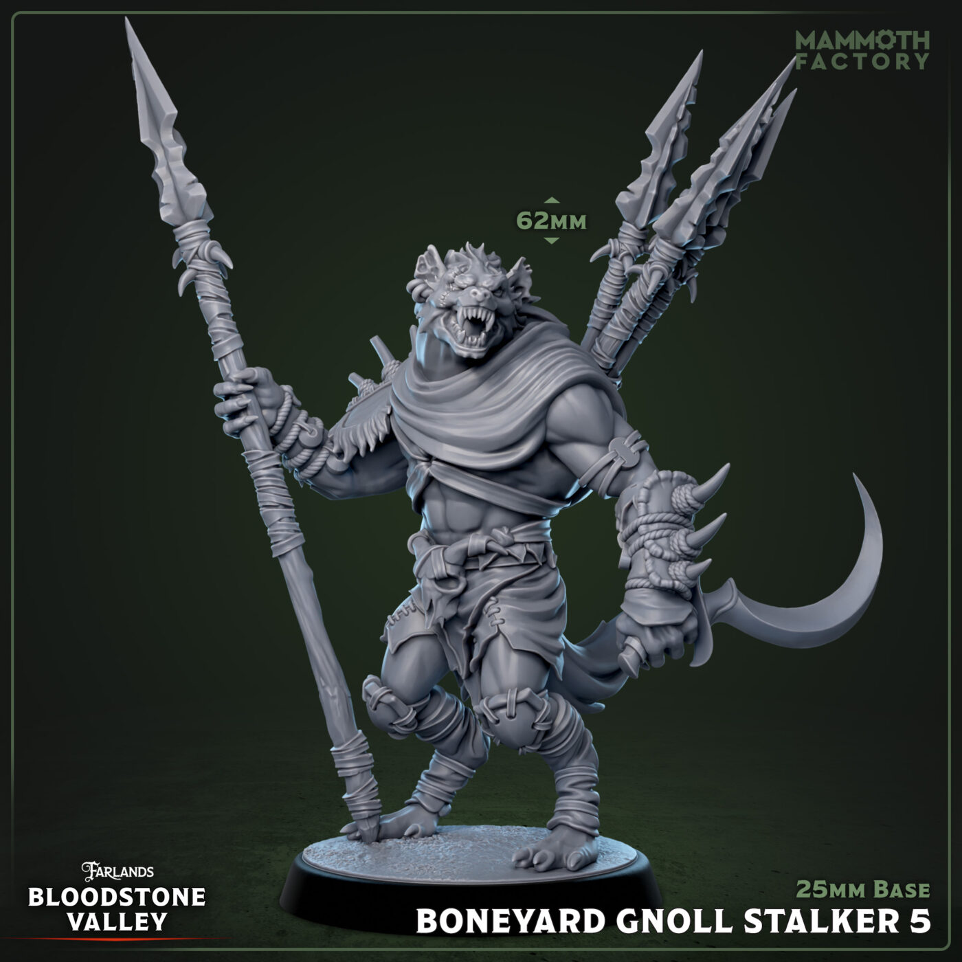 Gnoll Stalker E Miniature