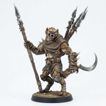Gnoll Stalker E - Painted 3D Printed Miniature