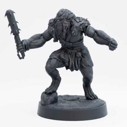 Bugbear A - Gray Resin 3D Printed Miniature