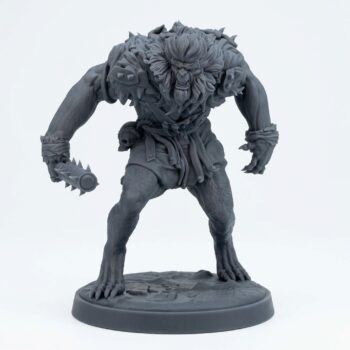 Bugbear C - Gray Resin 3D Printed Miniature