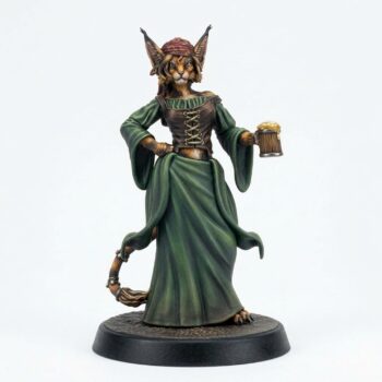 Burrowtown Folk B - Painted 3D Printed Miniature