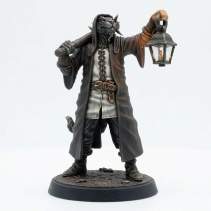 Burrowtown Folk C - Painted 3D Printed Miniature