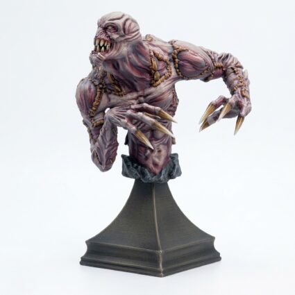 Ferrovex Drone Bust - Painted 3D Printed Miniature