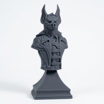 BUST Fildigree The Moist - Gray Resin 3D Printed Miniature