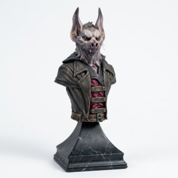 BUST Fildigree The Moist - Painted 3D Printed Miniature