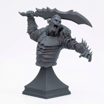 Hobgoblin Raider - Gray Resin 3D Printed Miniature