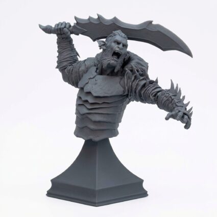 Hobgoblin Raider - Gray Resin 3D Printed Miniature