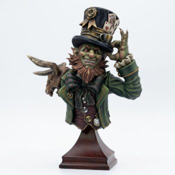 Bust Mr Fancyhat - Painted 3D Printed Miniature