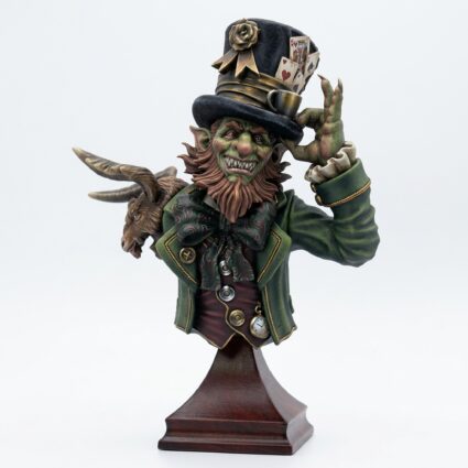 Bust Mr Fancyhat - Painted 3D Printed Miniature