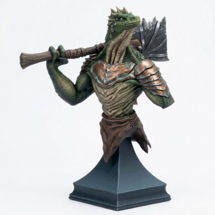 BUST Saurian Warrior 1