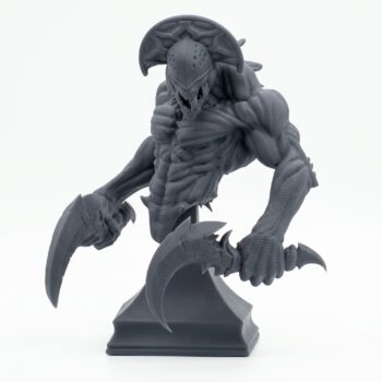 Shadow Lurker B - Gray Resin 3D Printed Miniature